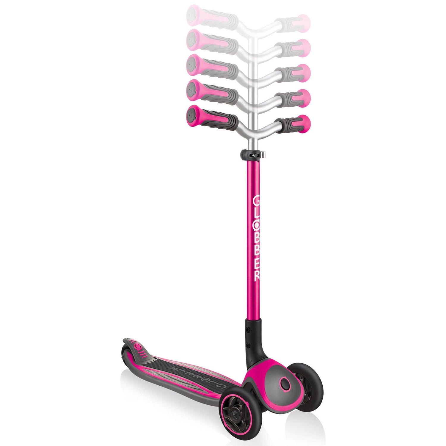 Globber Master Scooter - Deep Pink