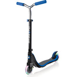 Globber Flow 125 Lights Complete Scooter - Black/Navy Blue