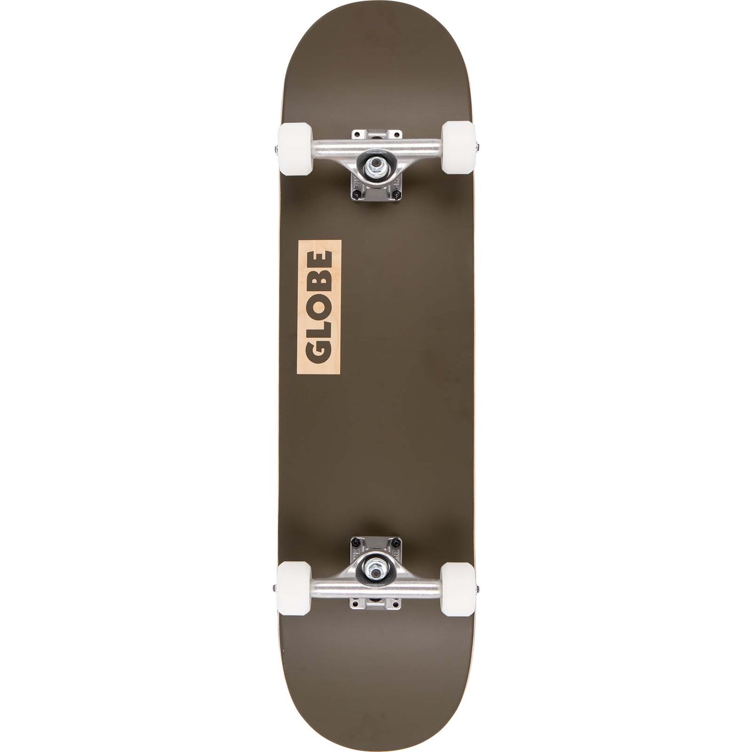 Globe Goodstock Custom Skateboard - Fatigue Green 8.25"