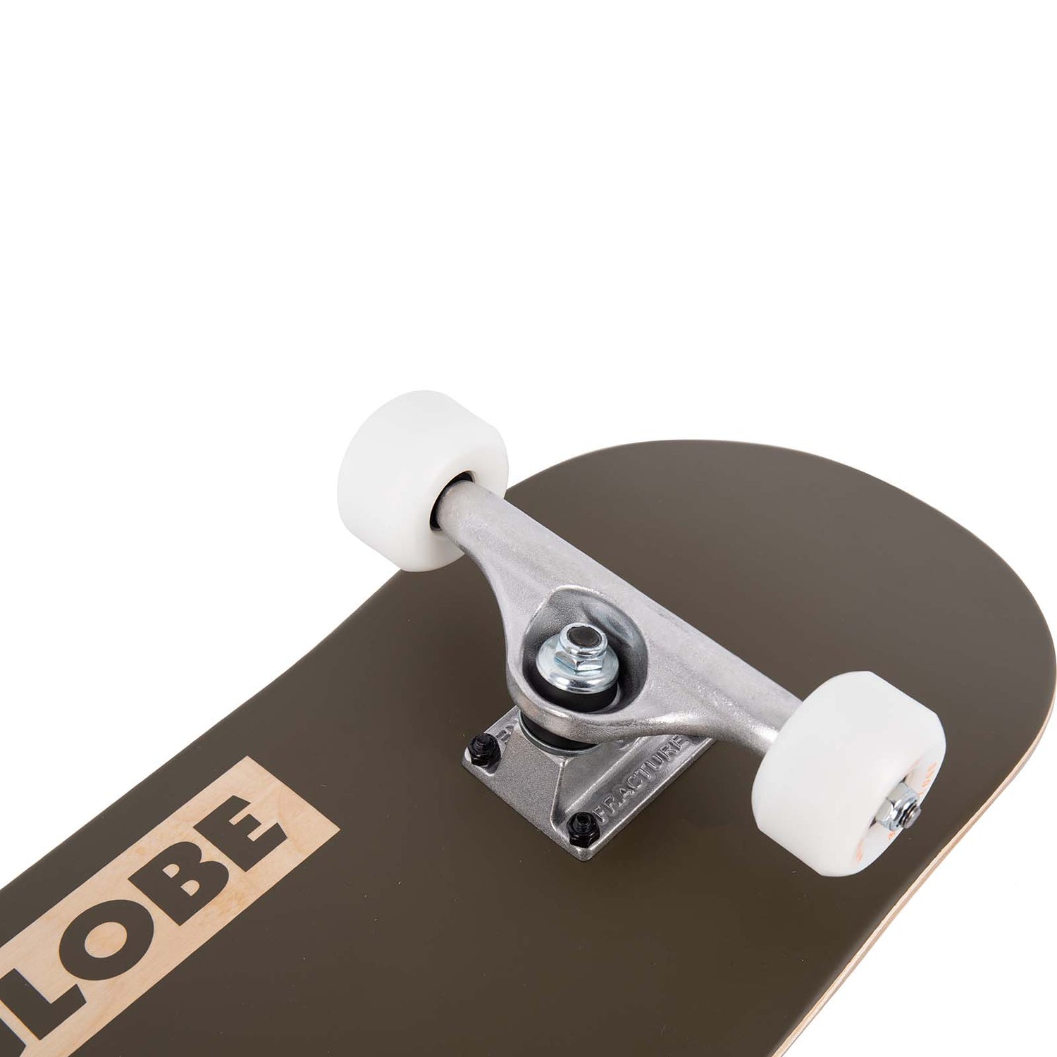 Globe Goodstock Custom Skateboard - Fatigue Green 8.25"