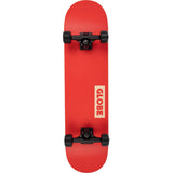 Globe Goodstock Custom Skateboard - Red/Black 7.75"