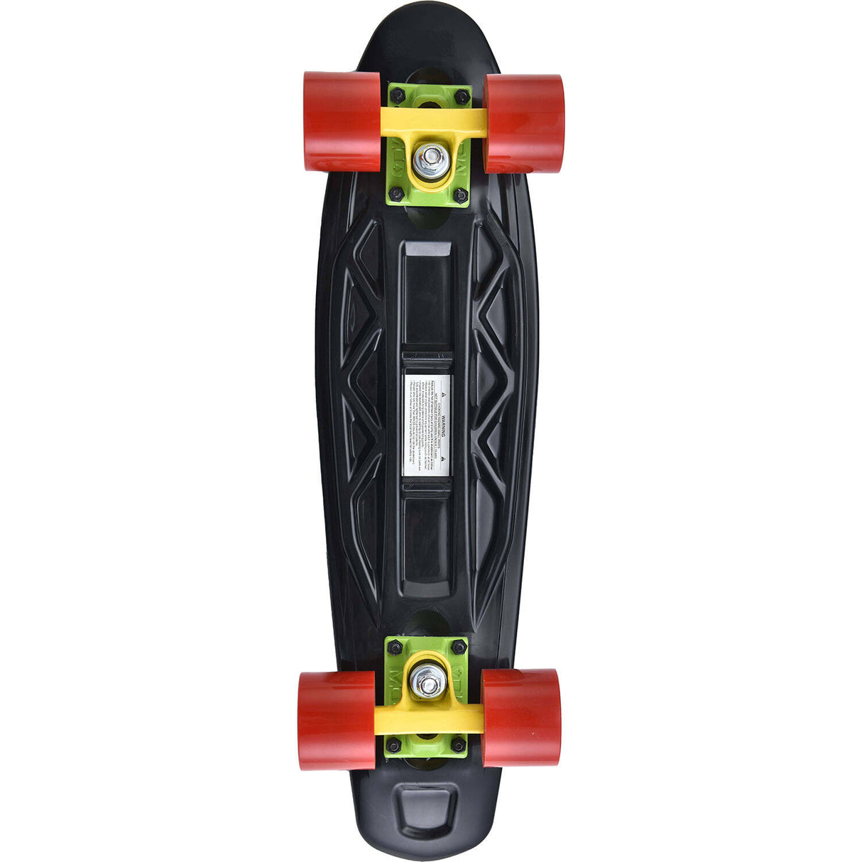 Gotcha Icon Complete Cruiser Skateboard - Black/Multi 22"