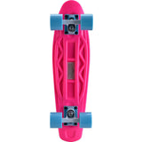 Gotcha Icon Complete Cruiser Skateboard - Pink/Blue 22"