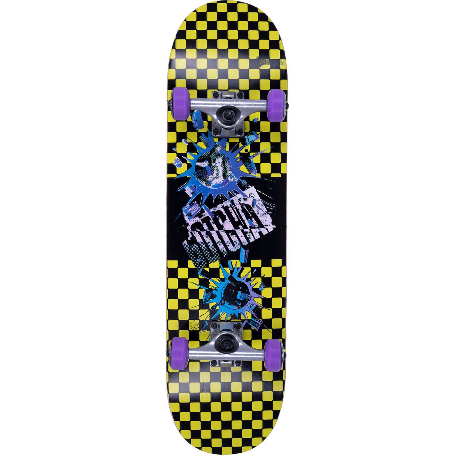 Gotcha Exploded Complete Skateboard - 8"