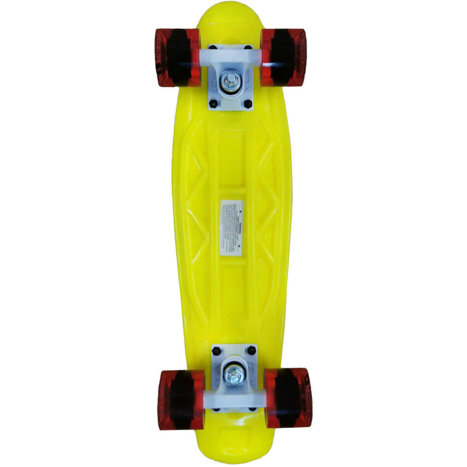 Gotcha Icon Complete Cruiser Skateboard - Yellow 22"