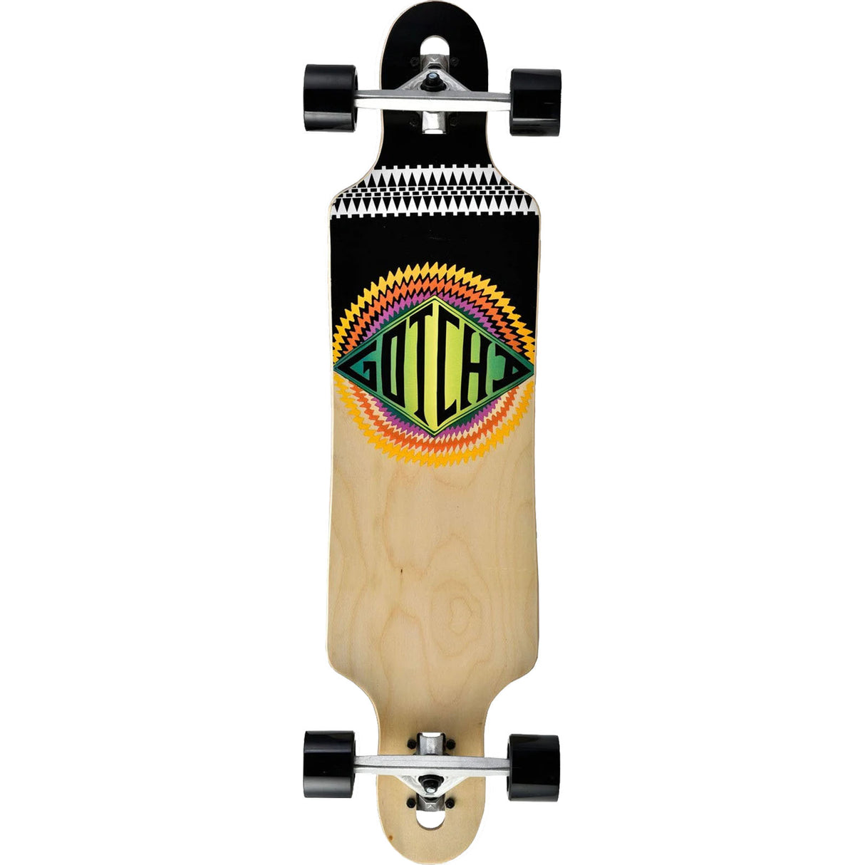 Gotcha Drop-Through Complete Longboard 36" - Sunburst