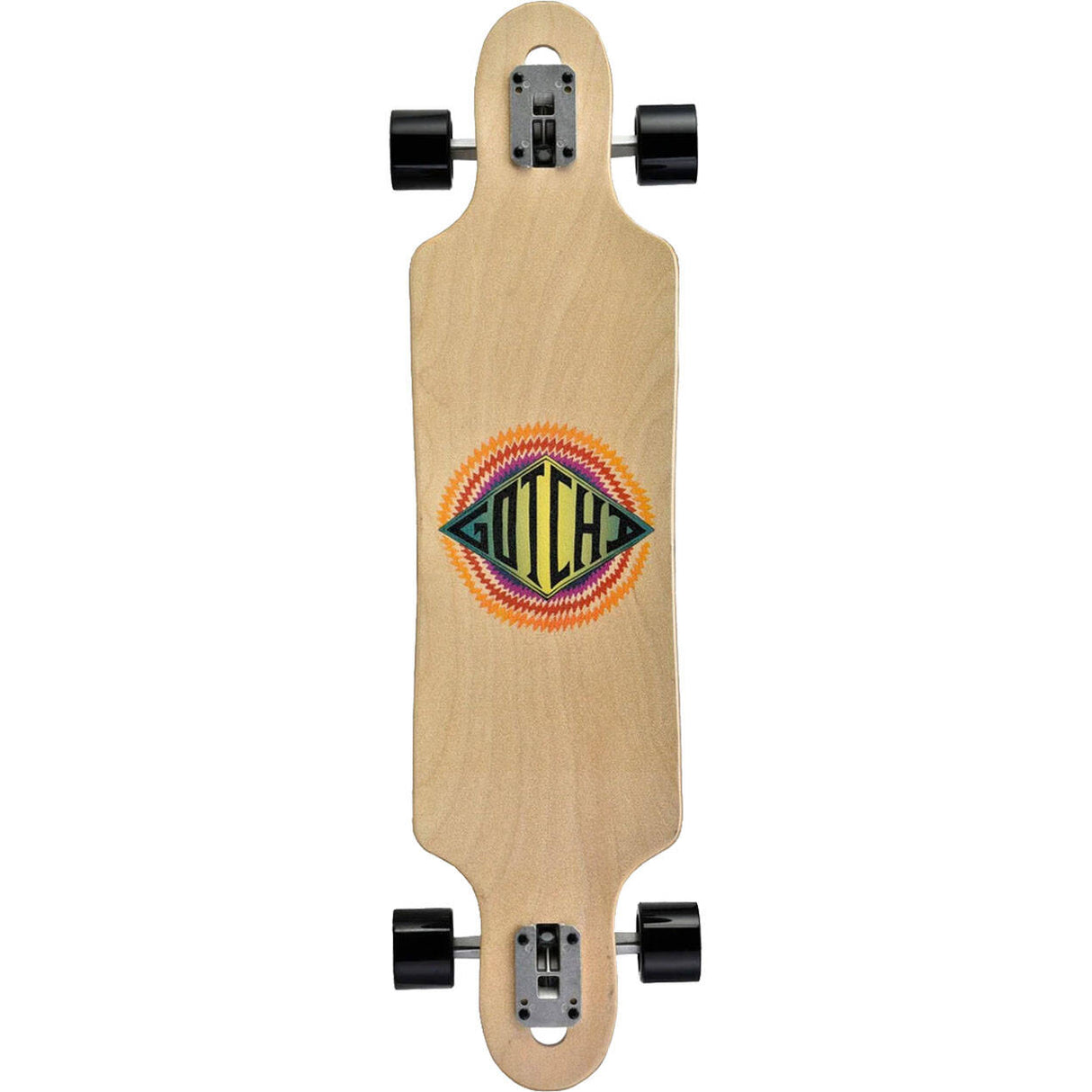 Gotcha Drop-Through Complete Longboard 36" - Sunburst
