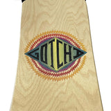 Gotcha Drop-Through Complete Longboard 36" - Sunburst
