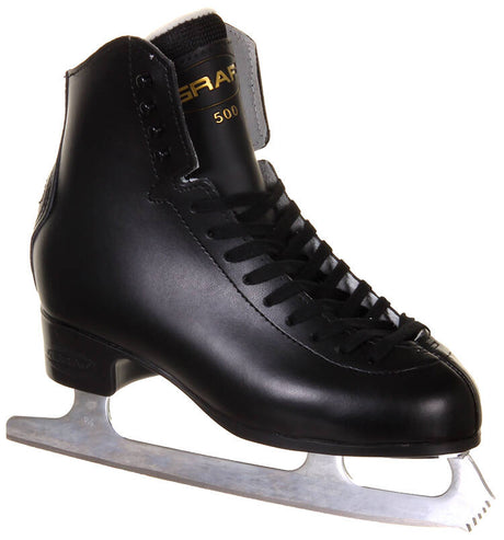 Graf 500 Ice Skates - Black - UK 2
