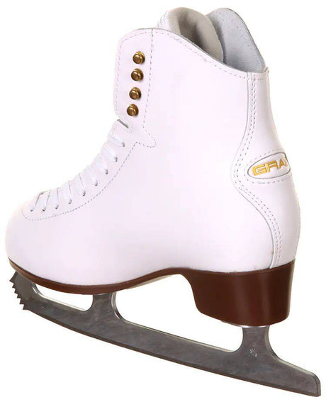 Graf 500 Ice Skates - White