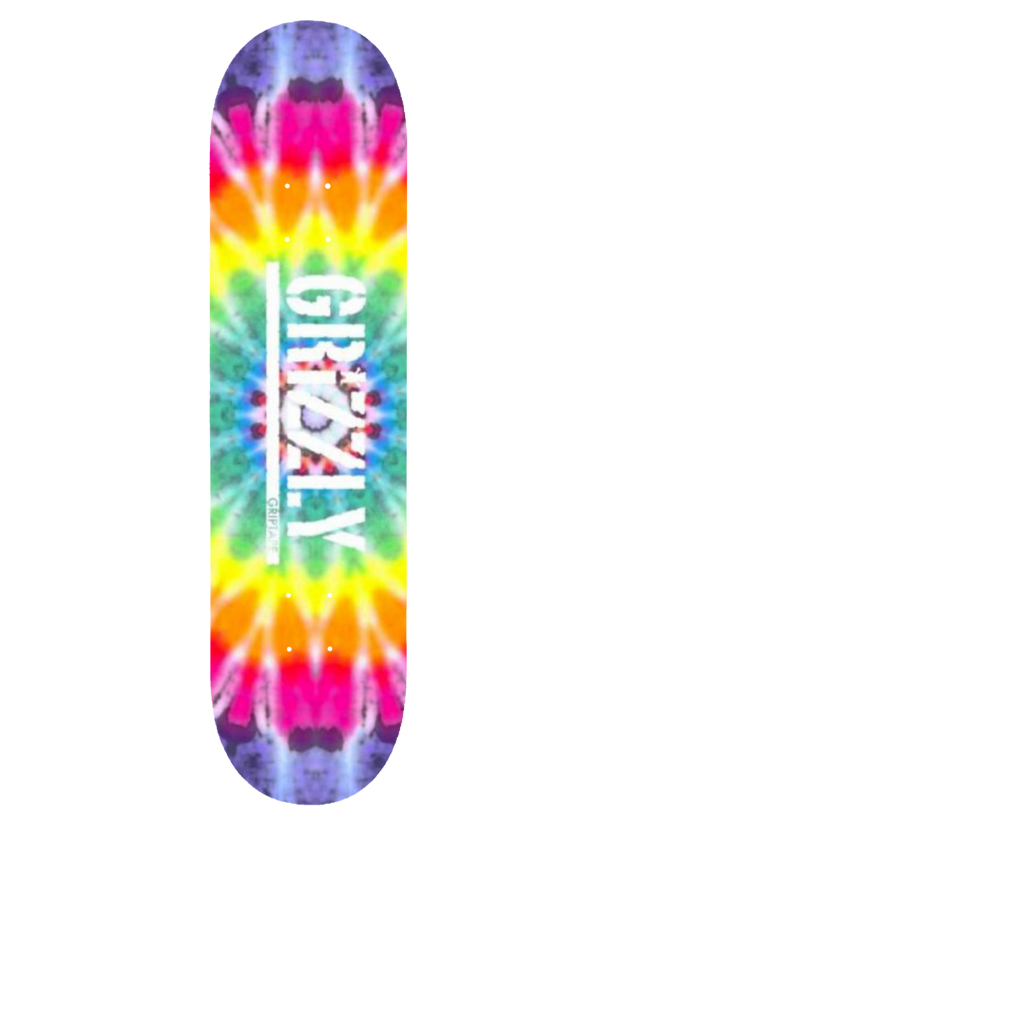 Grizzly Dye Tryin' Skateboard Grip Tape - Design 4