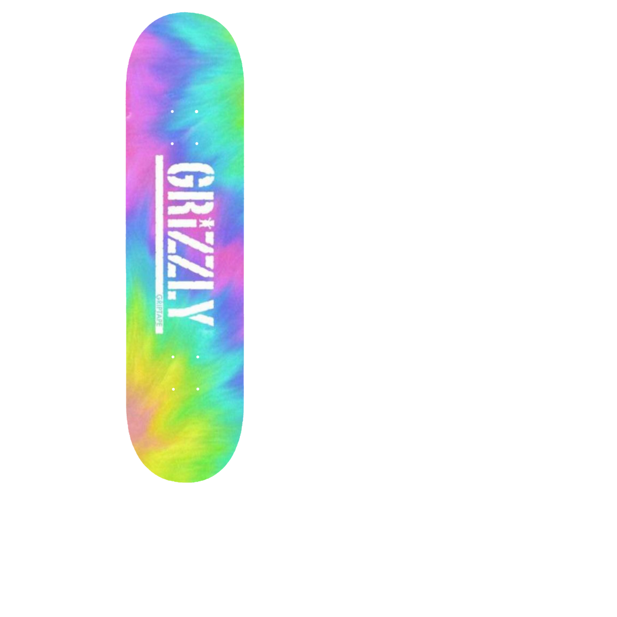 Grizzly Dye Tryin' Skateboard Grip Tape - Design 5