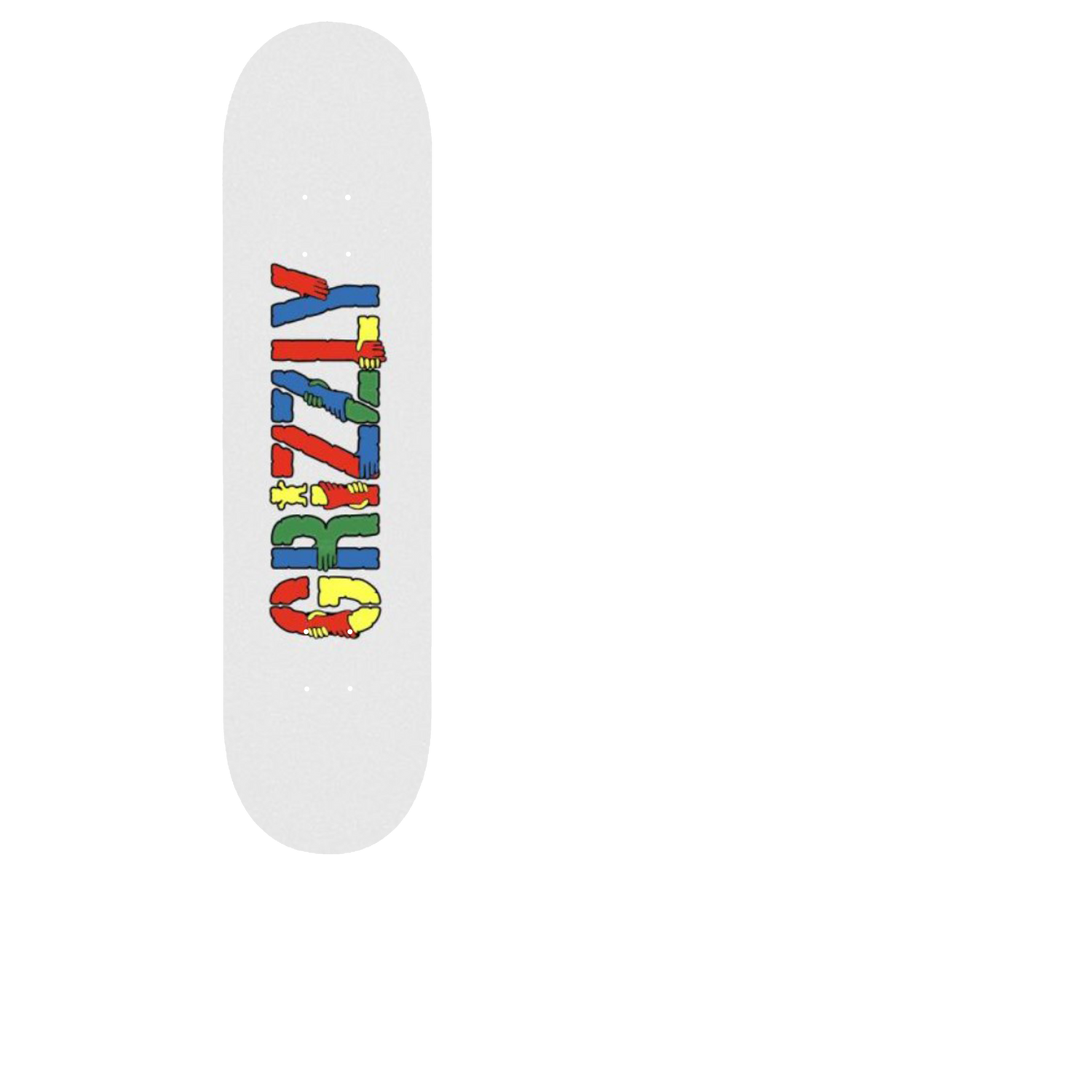 Grizzly Get A Grip Skateboard Grip Tape - Clear