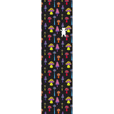 Grizzly Have a Nice Trip Skateboard Grip Tape - Black/Multi