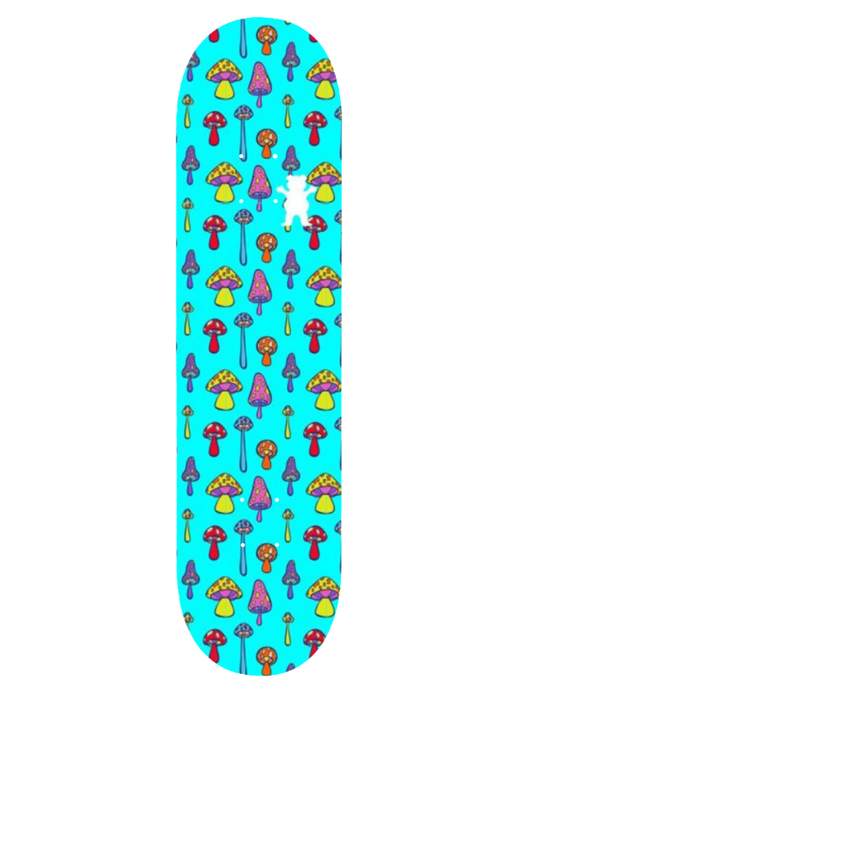 Grizzly Have a Nice Trip Skateboard Grip Tape - Blue/Multi