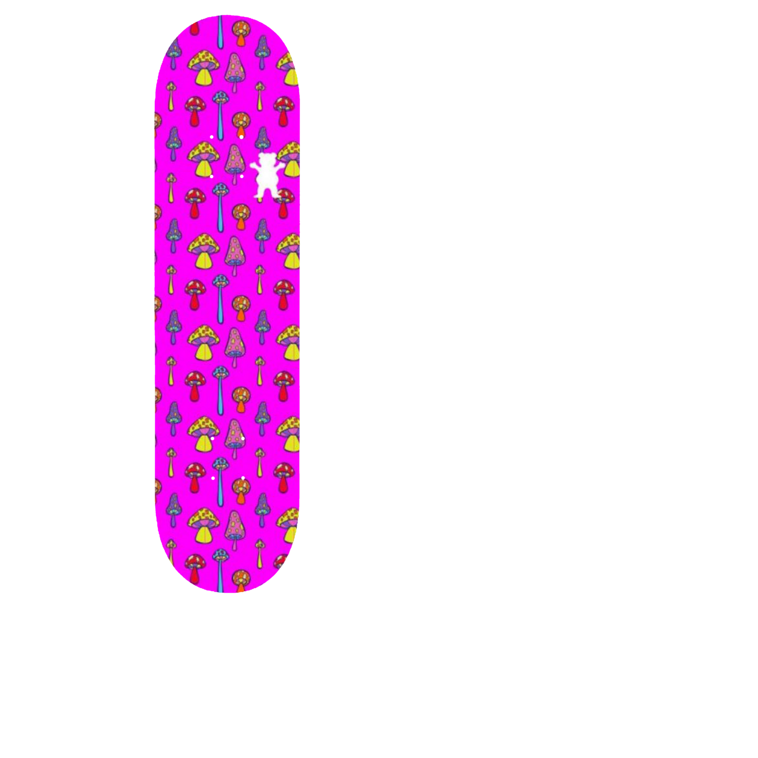 Grizzly Have a Nice Trip Skateboard Grip Tape - Pink/Multi