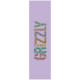 Grizzly Mini Roses Skateboard Grip Tape - Purple