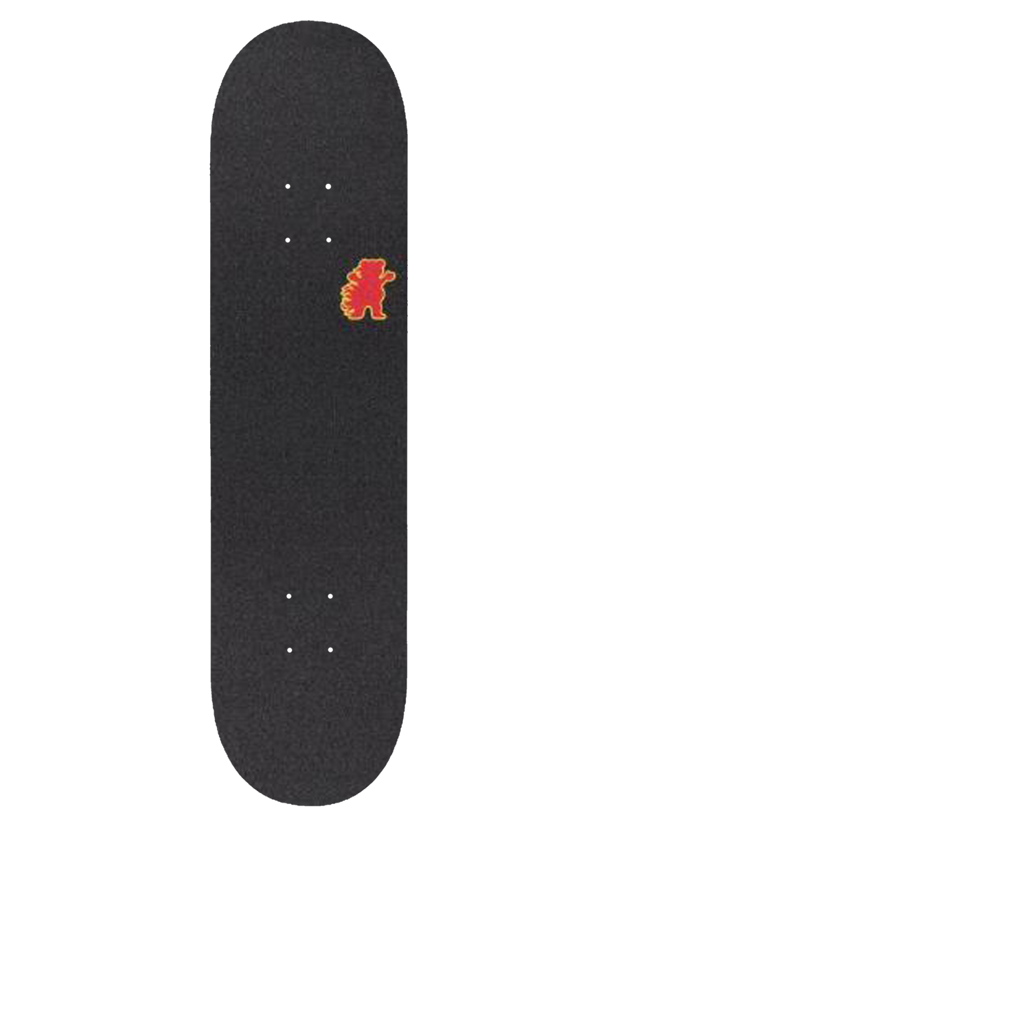Grizzly Fire Flame OG Bear Skateboard Grip Tape