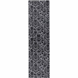 Grizzly Smiling Flower Bear Skateboard Grip Tape - Black