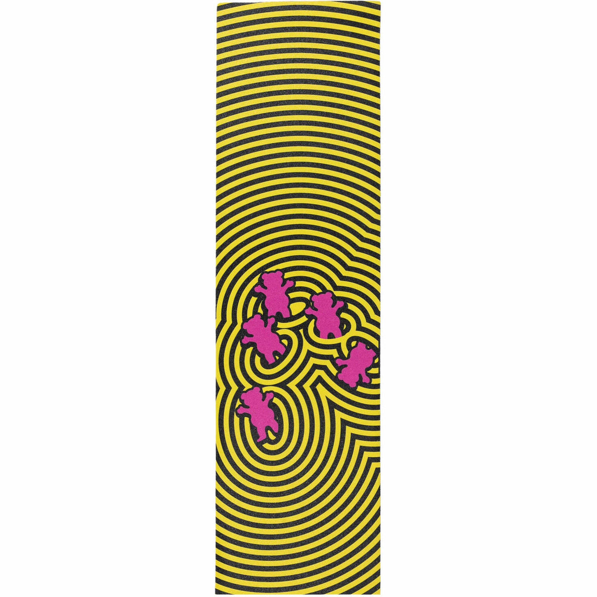 Grizzly Vortex Skateboard Grip Tape - Yellow