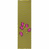 Grizzly Vortex Skateboard Grip Tape - Yellow