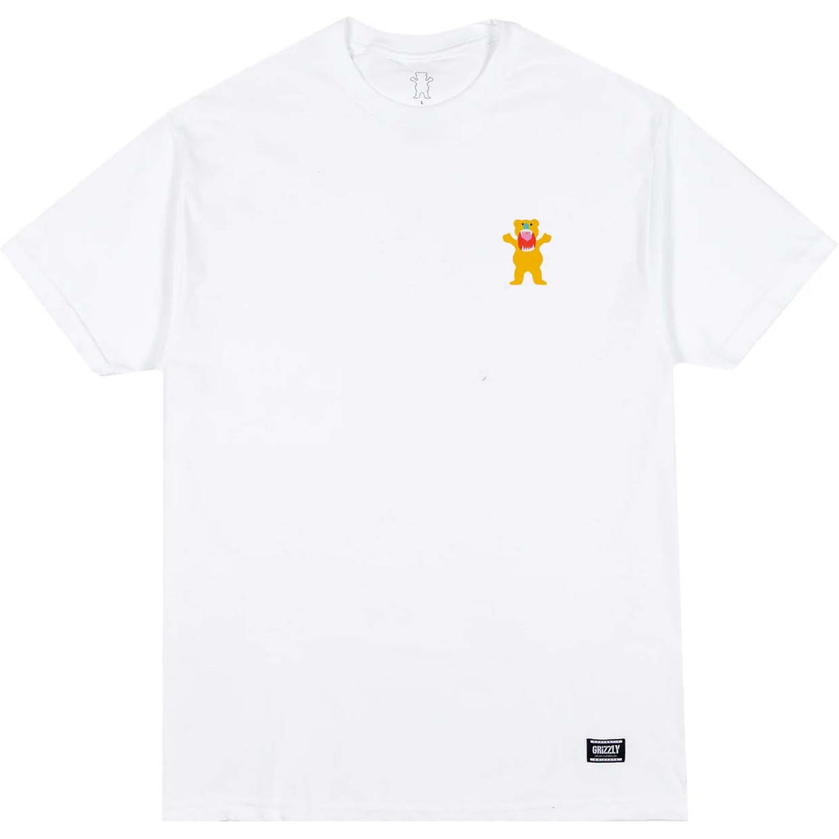 Grizzly Bite Me T Shirt - White
