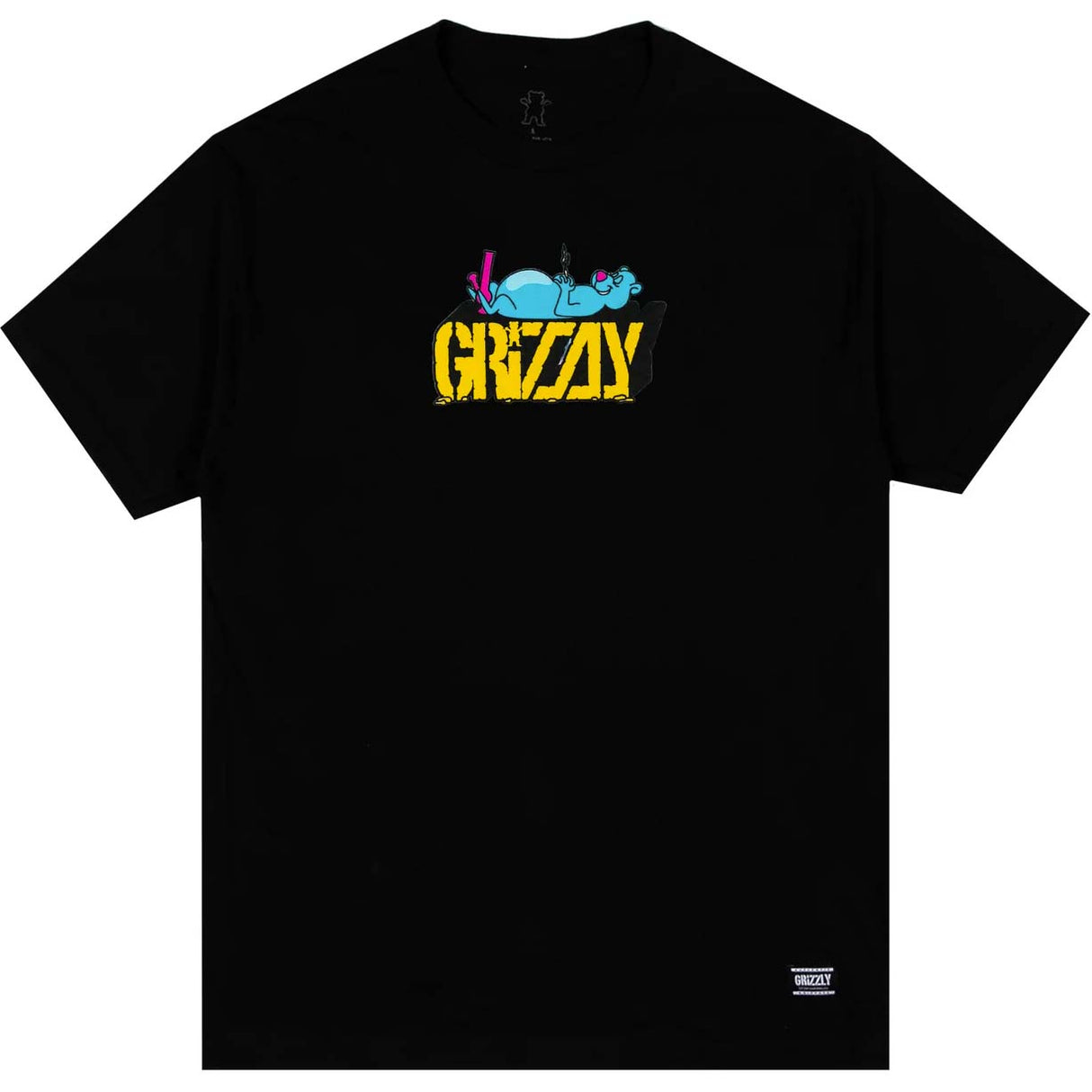 Grizzly Couch Potato T Shirt - Black