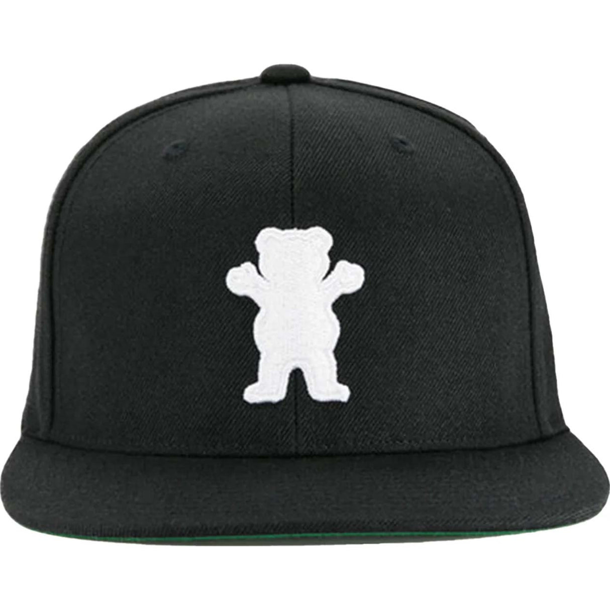 Grizzly OG Bear Snapback Cap - Black/White
