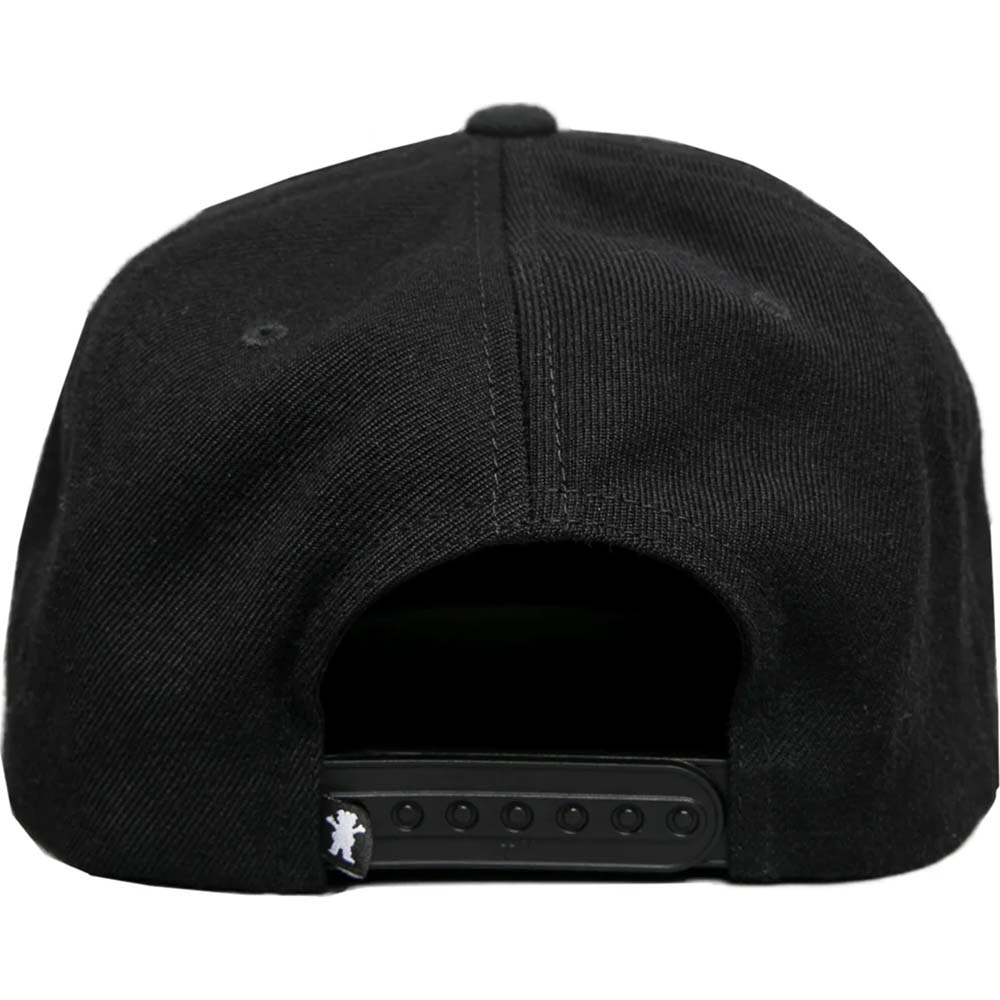 Grizzly OG Bear Snapback Cap - Black/White
