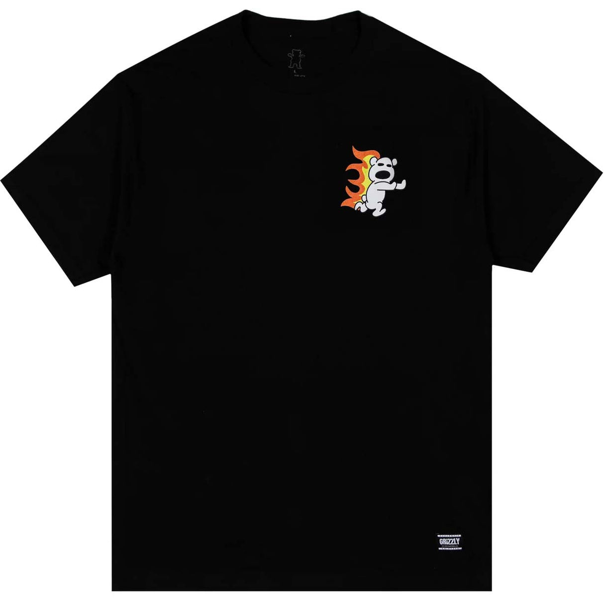Grizzly Toon Town T Shirt - Black