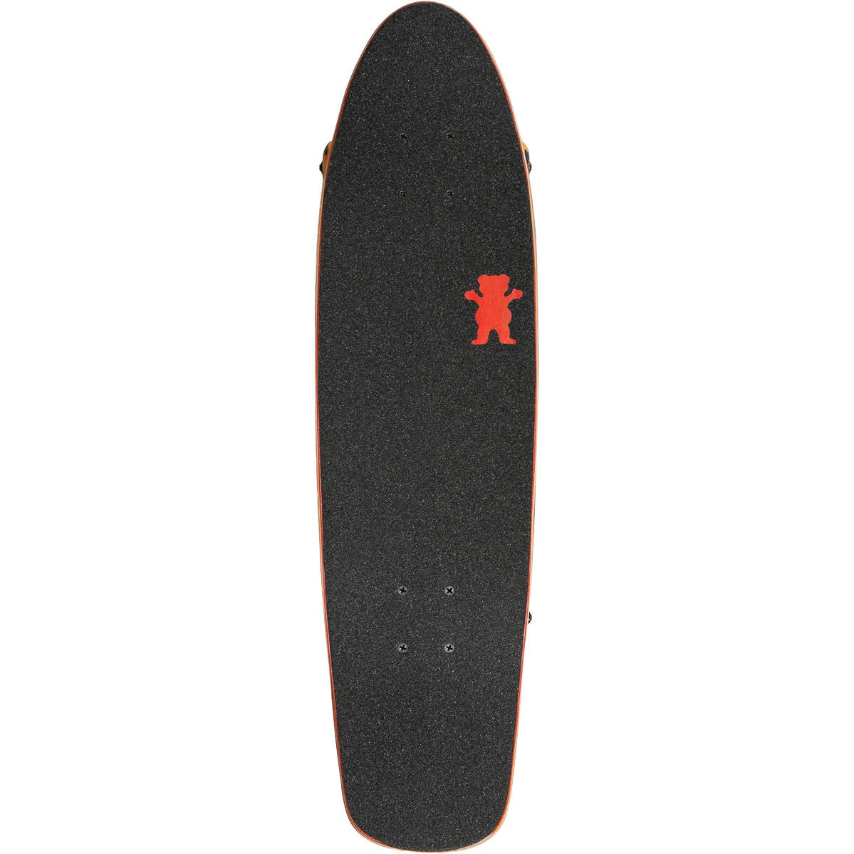 Grizzly Aloha Complete Cruiser Skateboard - Black 7.75"