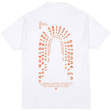 Grizzly Blue Print T Shirt - White