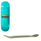Grizzly Sleepy Time Skateboard Deck - Blue 7.75"
