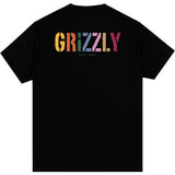Grizzly Terracotta T Shirt - Black