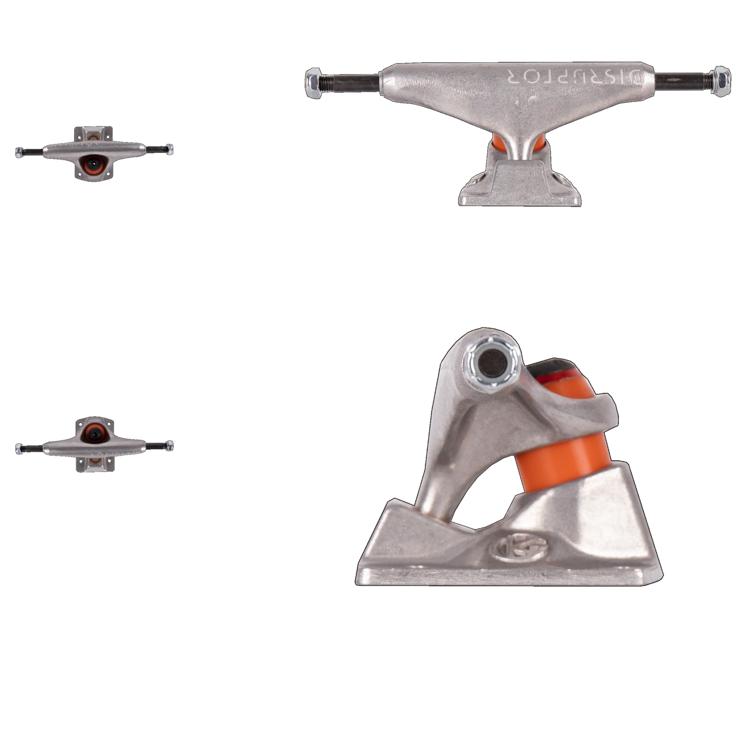 Grind King Disruptor Skateboard Trucks - Raw 5.5''