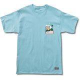 Grizzly Cabana T Shirt - Sky Blue