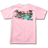 Grizzly Island Time T Shirt - Pink