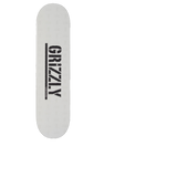 Grizzly Clear Stamp Skateboard Grip Tape - Clear