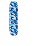 Grizzly OG Bear Warp Camo Skateboard Grip Tape - Blue