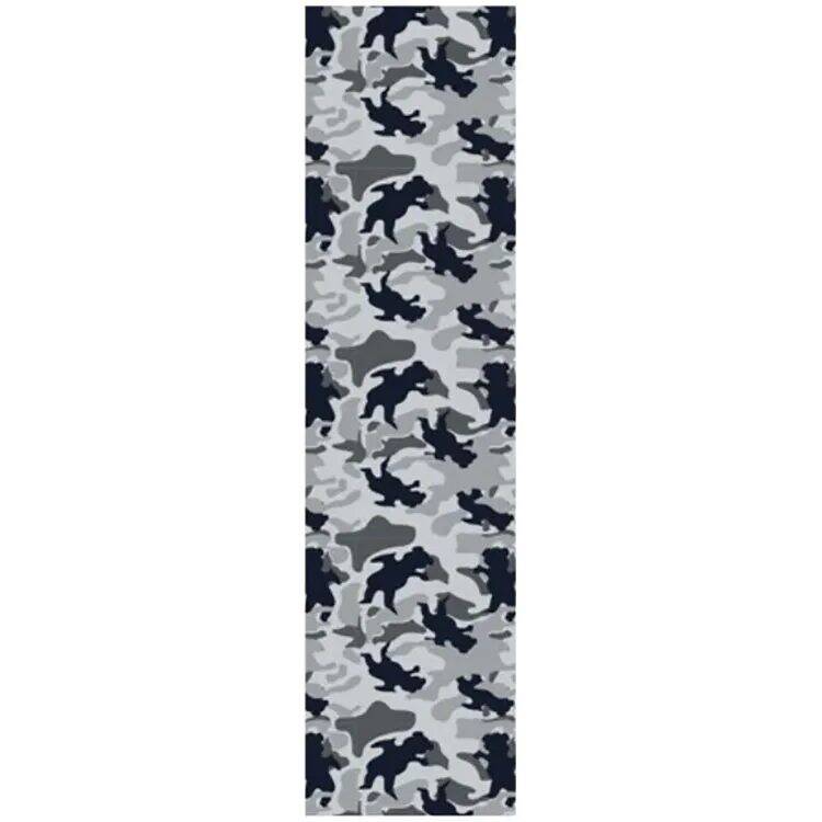 Grizzly OG Bear Warp Camo Skateboard Grip Tape - Grey