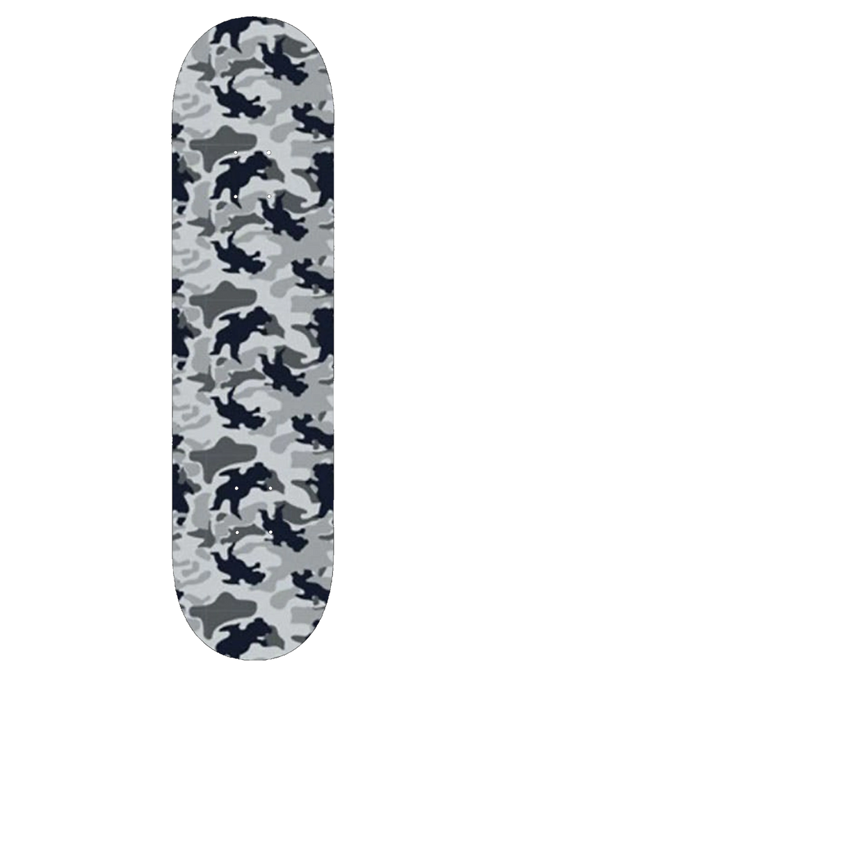 Grizzly OG Bear Warp Camo Skateboard Grip Tape - Grey