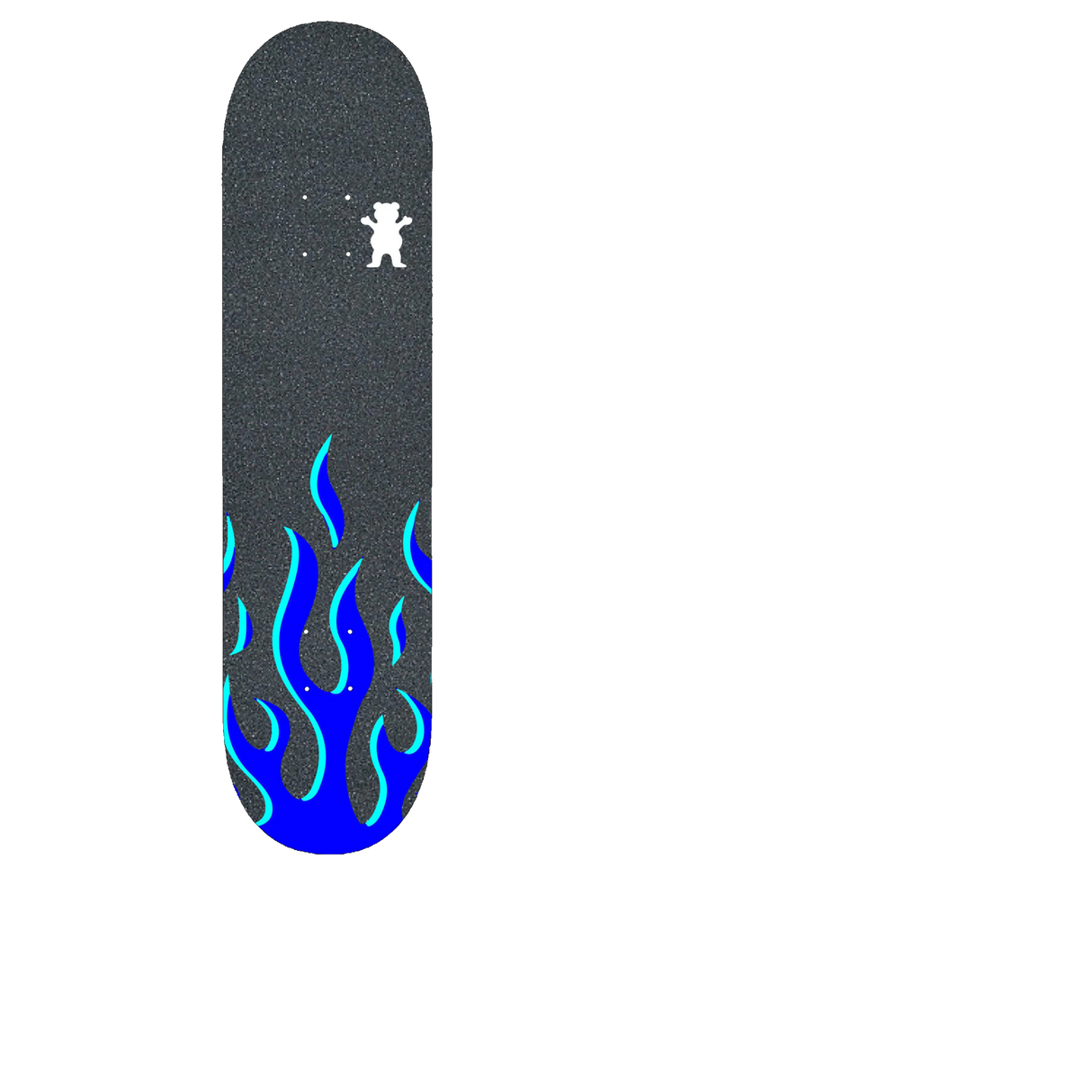 Grizzly Farrenheit Skateboard Grip Tape - Blue