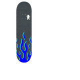Grizzly Farrenheit Skateboard Grip Tape - Blue
