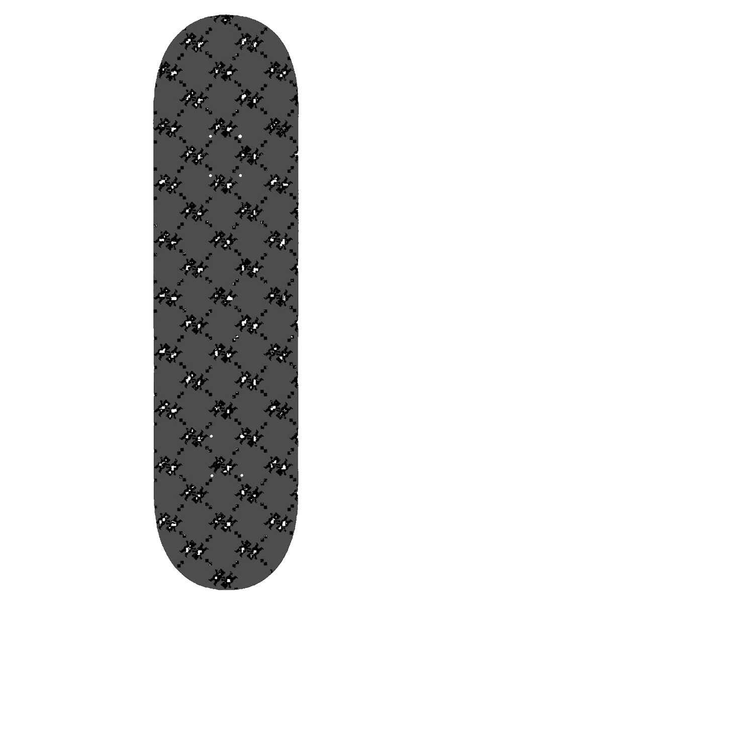 Grizzly Lap Of Luxury Skateboard Grip Tape - Dark Grey