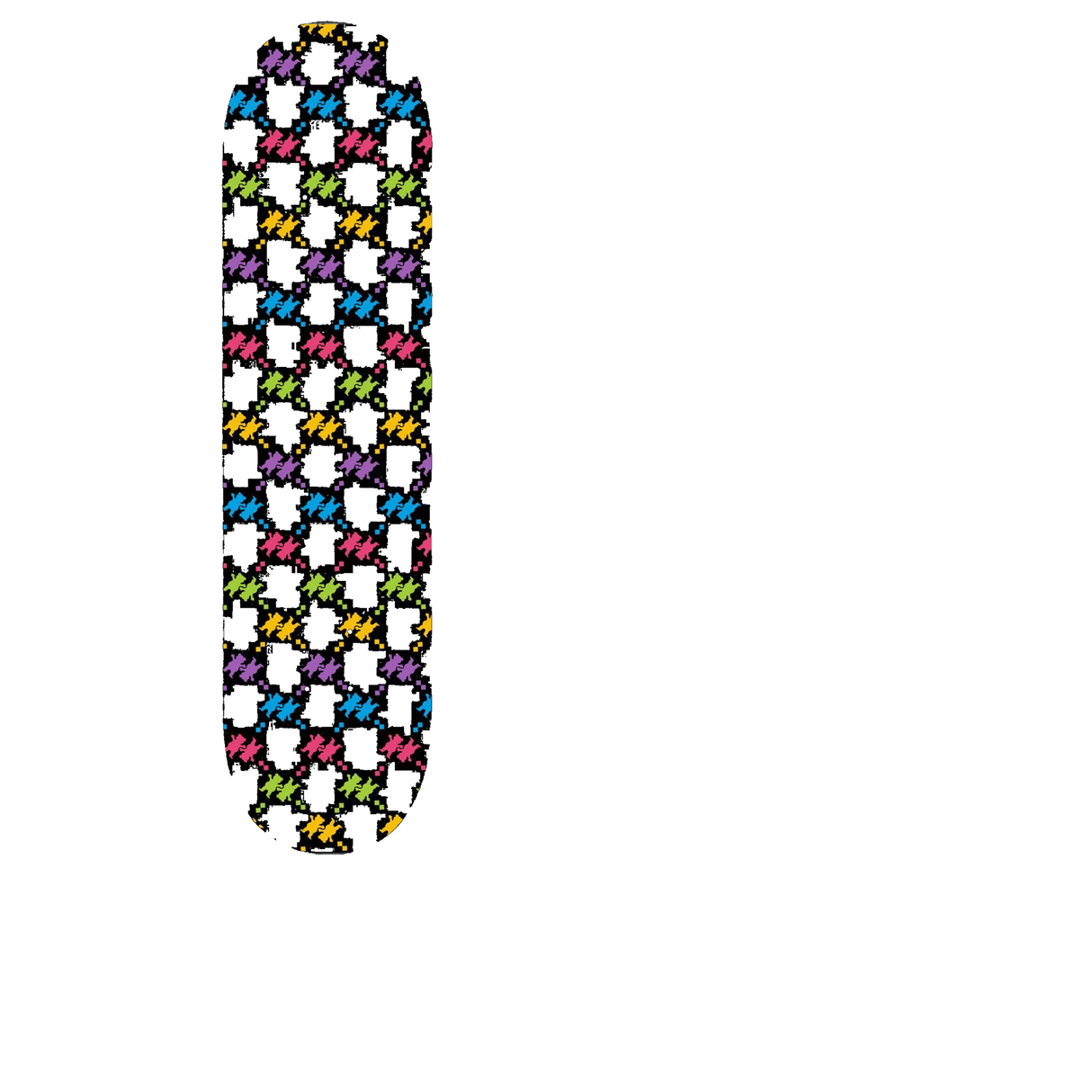 Grizzly Lap Of Luxury Skateboard Grip Tape - Multi