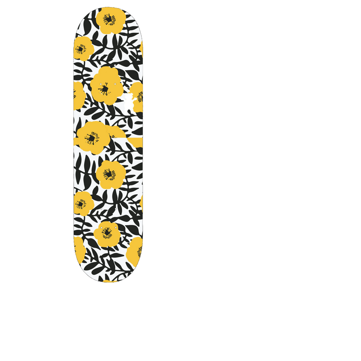 Grizzly Push Daises Skateboard Grip Tape