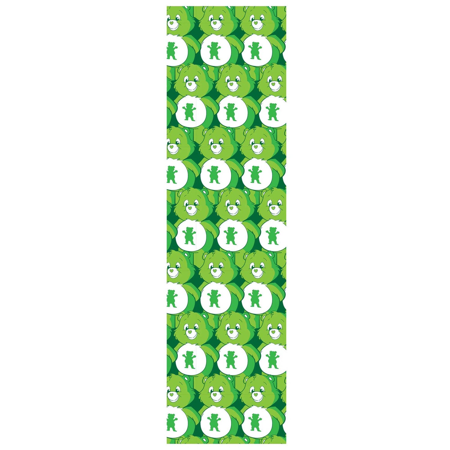 Grizzly Positive Bears Print Skateboard Grip Tape - Green