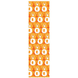 Grizzly Positive Bears Print Skateboard Grip Tape - Orange