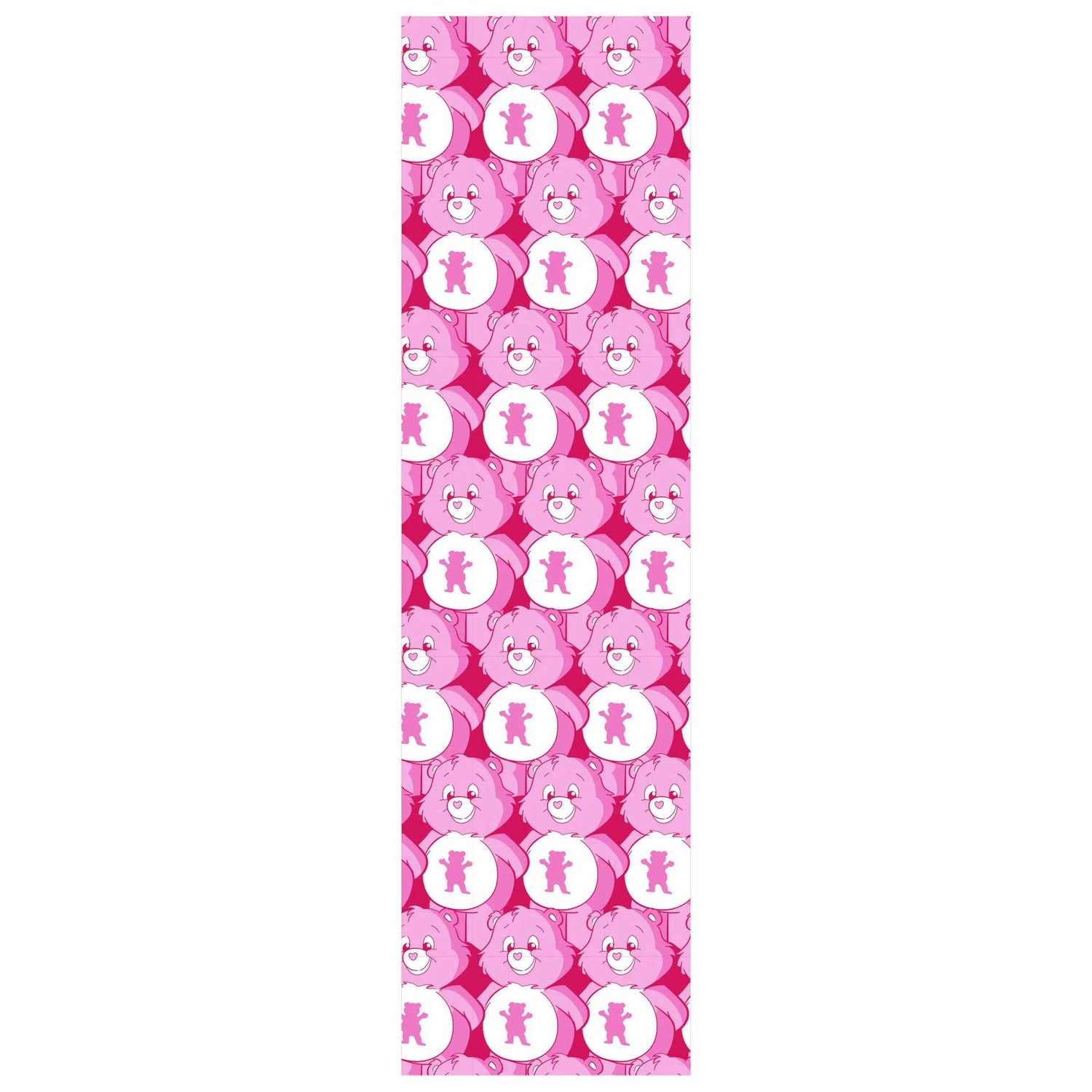Grizzly Positive Bears Print Skateboard Grip Tape - Pink