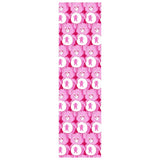 Grizzly Positive Bears Print Skateboard Grip Tape - Pink